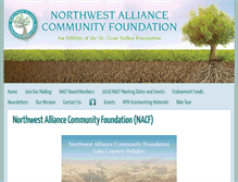 Tablet Screenshot of northwestalliancecf.org